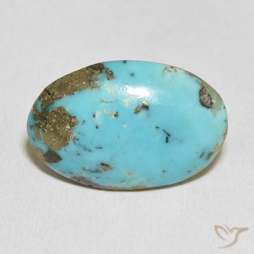21.83ct Natural Azul verdoso Turquesa, Ovalada, Opaco