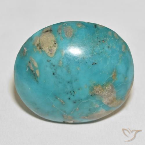 82.19ct Natural Verde azulado Turquesa, Ovalada, Opaco
