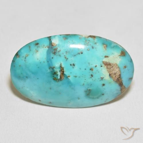 58.82ct Natural Verde azulado Turquesa, Ovalada, Opaco