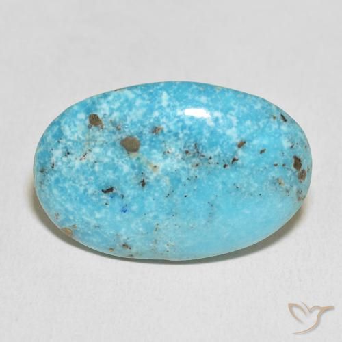27.38ct Natural Azul verdoso Turquesa, Ovalada, Opaco