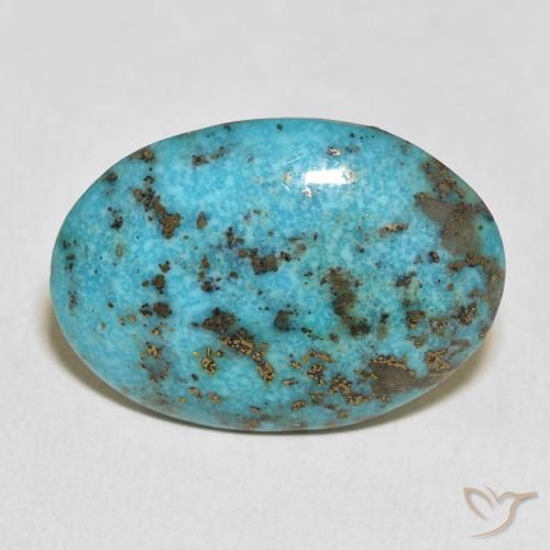 23.62ct Natural Verde azul Turquesa, Ovalada, Opaco
