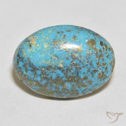 31.32ct Natural Azul verdoso Turquesa, Ovalada, Opaco