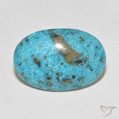 23.63ct Natural Azul verdoso Turquesa, Ovalada, Opaco