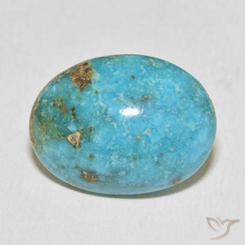23.95ct Natural Verde azul Turquesa, Ovalada, Opaco