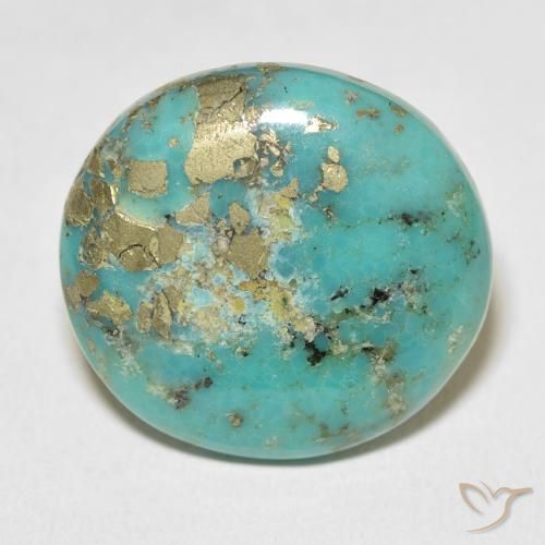 23.46ct Natural Azul verdoso Turquesa, Ovalada, Opaco