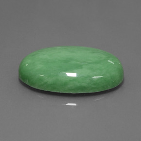Variscita Verde natural de 21.06 ct, Corte Óvalo, Opaco