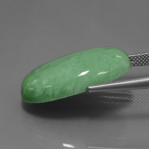 Variscita Verde natural de 21.06 ct, Corte Óvalo, Opaco