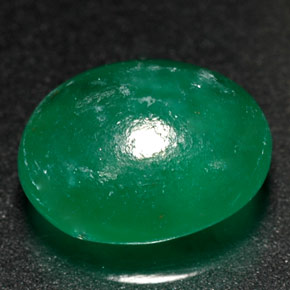 Verdite verde natural de 1,91 ct, transparente, transparente / translúcido