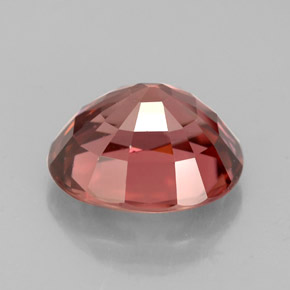 Circón rosa natural de 3,56 ct, corte óvalo, VVS-VS