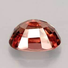 Circón naranja natural de 4,50 ct, corte óvalo, VVS