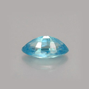 Circón Azul natural de 0.70 ct, Marquesa, VVS