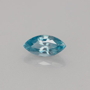 Circón azul natural de 1,14 ct, marquesa, VVS