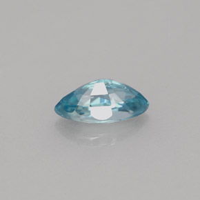 Circón azul natural de 1,14 ct, marquesa, VVS