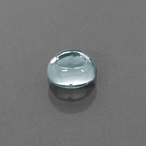 Circón azul natural de 0,85 ct, transparente, transparente / translúcido
