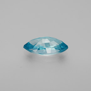 Circón azul natural de 1,87 ct, marquesa, VVS-VS