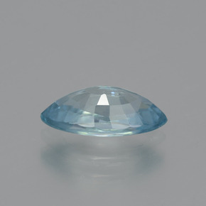 Circón azul natural de 1,86 ct, marquesa, VVS