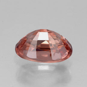 Circón naranja natural de 3,41 ct, corte óvalo, VVS-VS