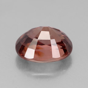 Circón rosa natural de 4,85 ct, corte óvalo, VVS-VS