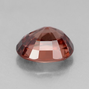 Circón rosa natural de 4,49 ct, corte óvalo, IF
