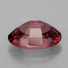 Circón rosa natural de 3,17 ct, corte óvalo, VVS-VS