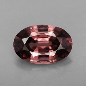 Circón rosa natural de 2,74 ct, corte óvalo, IF