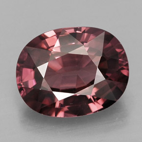 Circón rosa natural de 3,04 ct, corte óvalo, IF