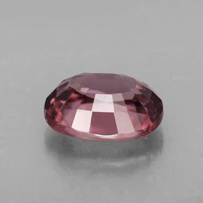 Circón rosa natural de 3,09 ct, corte óvalo, IF