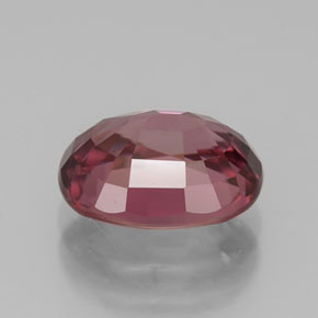Circón rosa natural de 3,29 ct, corte óvalo, IF