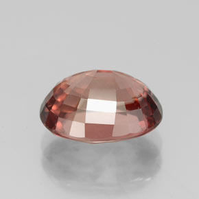 Circón Naranja rosado natural de 4.95 ct, Corte Óvalo, VVS