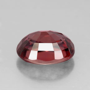 Circón Rojo rosado natural de 3.29 ct, Corte Óvalo, VVS-VS