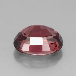 Circón rosa natural de 3,35 ct, corte óvalo, VVS