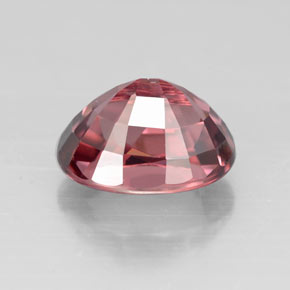 Circón rosa natural de 3,58 ct, corte óvalo, VVS