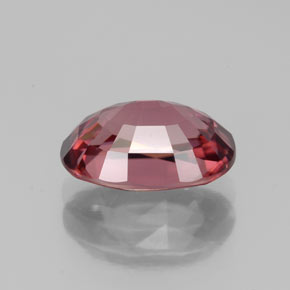 Circón rosa natural de 3,53 ct, corte óvalo, VVS