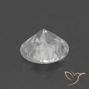 Circón Blanco natural de 1.67 ct, Redondo, VVS-VS