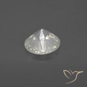 Circón Blanco cálido natural de 1.67 ct, Redondo, VS