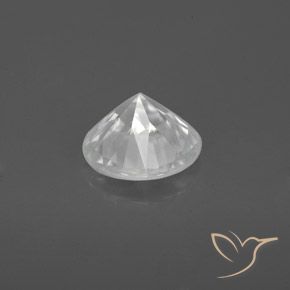 Circón Blanco natural de 1.68 ct, Redondo, VS-SI