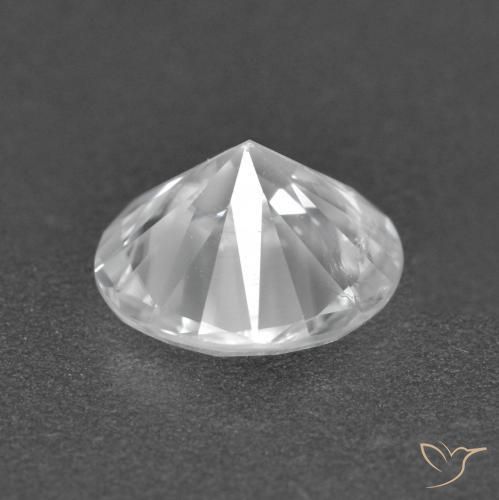 Circón Blanco natural de 1.68 ct, Redondo, VS-SI