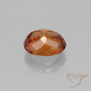 Circón Naranja fuego natural de 2.71 ct, Corte Óvalo, VS