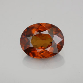 Circón Naranja natural de 2.00 ct, Corte Óvalo, VVS