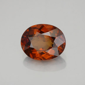 Circón Naranja natural de 2.00 ct, Corte Óvalo, VVS