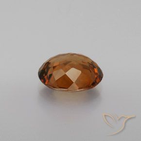 Circón Naranja oscuro natural de 2.21 ct, Ovalada, VVS