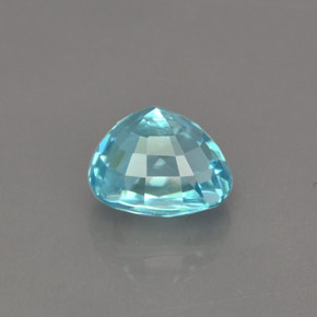 Circón Azul natural de 4.15 ct, Corte Óvalo, VVS-VS
