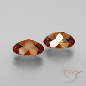 Gemas de Circón Marrón jengibre natural de 3.09 ct, Ovalada, VVS