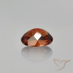 Circón Marrón jengibre natural de 1.62 ct, Ovalada, VVS