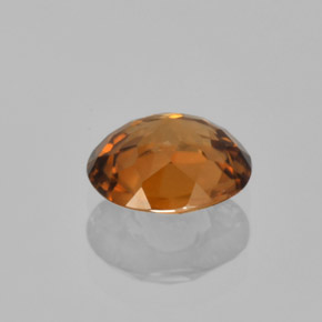 Circón Naranja natural de 1.55 ct, Corte Óvalo, VVS