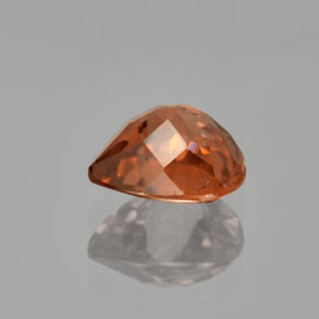 Circón Naranja natural de 1.64 ct, En forma de pera, VVS-VS