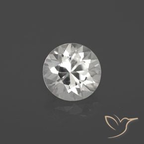 Circón Blanco natural de 1.73 ct, Redondo, VS