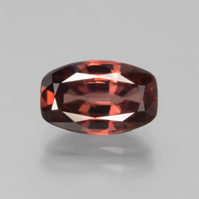 Circón naranja natural de 2,97 ct, forma elegante, VVS-VS