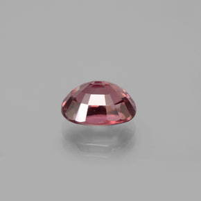 Circón rosa natural de 3,71 ct, corte óvalo, VVS