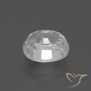 Circón Blanco natural de 2.76 ct, Ovalada, VS